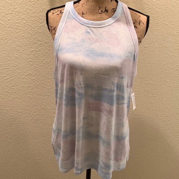 Women’s Plus Size UltraLite Rib-Knit Racerback Tank - Picture 4 of 9